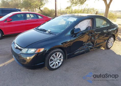 2008 Honda Civic Lx из США, поврежденный, VIN 2HGFA16578H343221